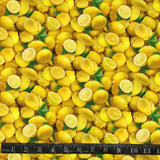 COTON IMPRIMÉ CITRONS