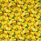 COTON IMPRIMÉ CITRONS