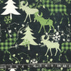 POLYESTER DÉCO ET NAPPE ORIGNAUX HIVERNAL VERT