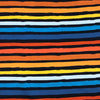TRICOT DE COTON IMPRIMÉ RAYÉ MULTICOLORE