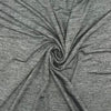 TRICOT DE POLYESTER GRIS MÉTALLIQUE