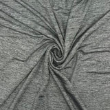 TRICOT DE POLYESTER GRIS MÉTALLIQUE