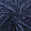 TRICOT DE POLYESTER VELOUR MARINE