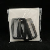 Ajusteur pour sac à dos en plastique noir pour 1 1/2 '' (2 unités)