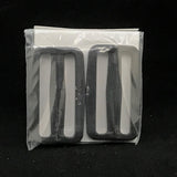 Ajusteur en plastique noir pour 2'' (2 unités)