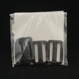 Ajusteur en plastique noir pour 3/4'' (4 unités)
