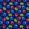 FLANELLETTE IMPRIMÉE ELMO