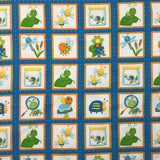 FLANELLETTE IMPRIMÉE PETITS INSECTES