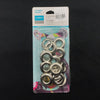 Oeillets 7/16'' argent